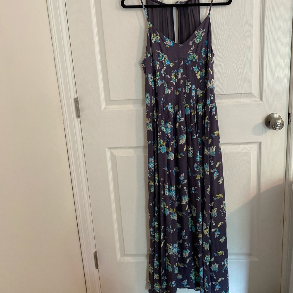 Lauren Conrad floral maxi dress